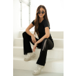 Legginsy Paulo Connerti LINE BELL BLACK / wysoki stan / S - M - L - XL